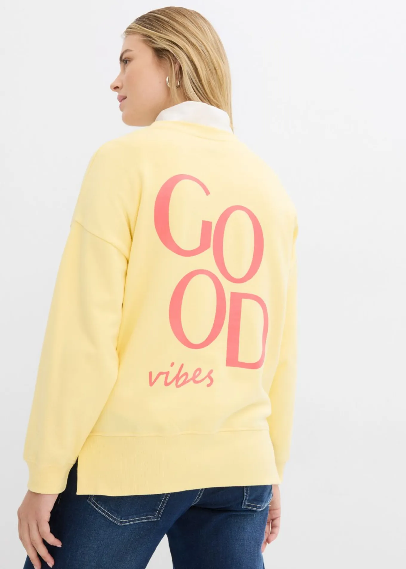 Sudadera holgada de algodón orgánico