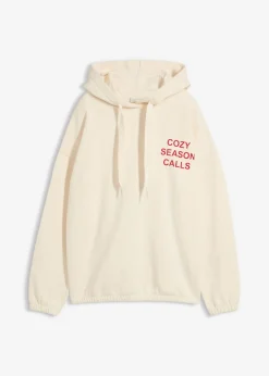 Sudadera holgada de algodón puro