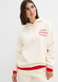 Sudadera holgada de algodón puro