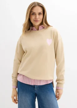 Sudadera holgada de algodón orgánico
