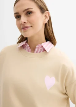 Sudadera holgada de algodón orgánico
