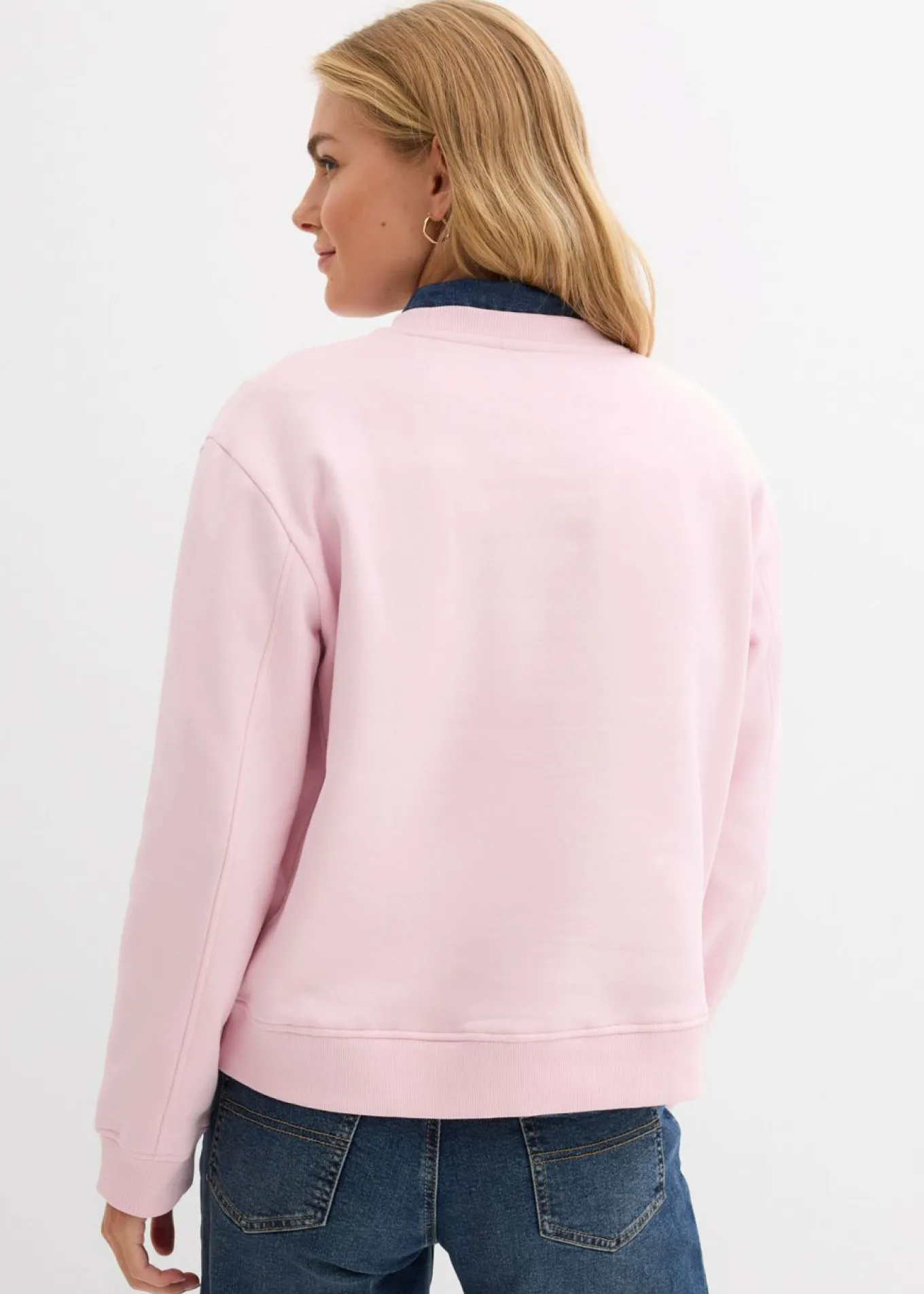 Sudadera holgada de algodón puro