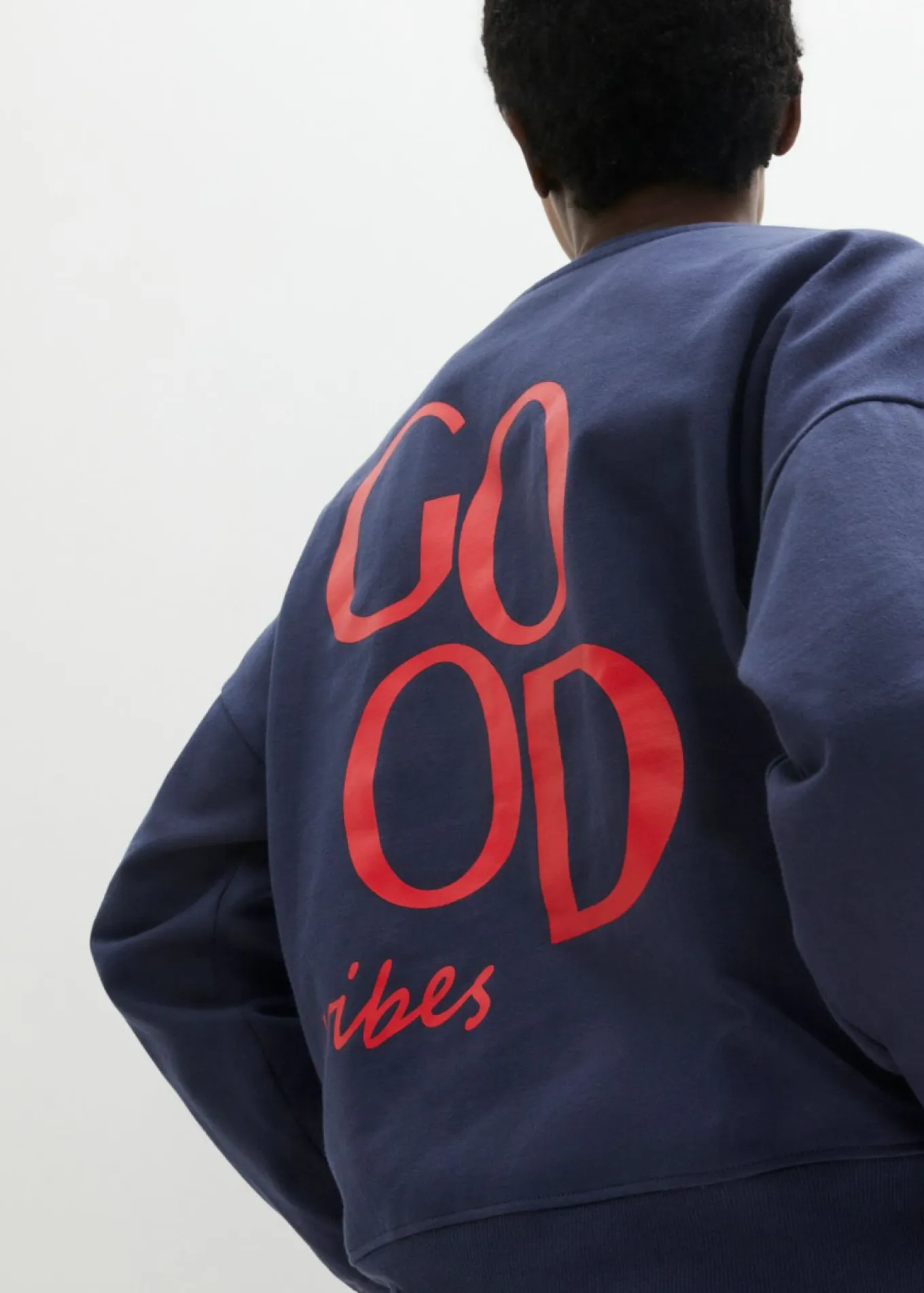 Sudadera holgada de algodón orgánico