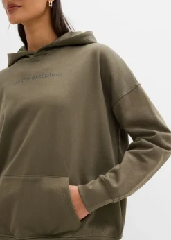 Sudadera holgada de algodón orgánico puro