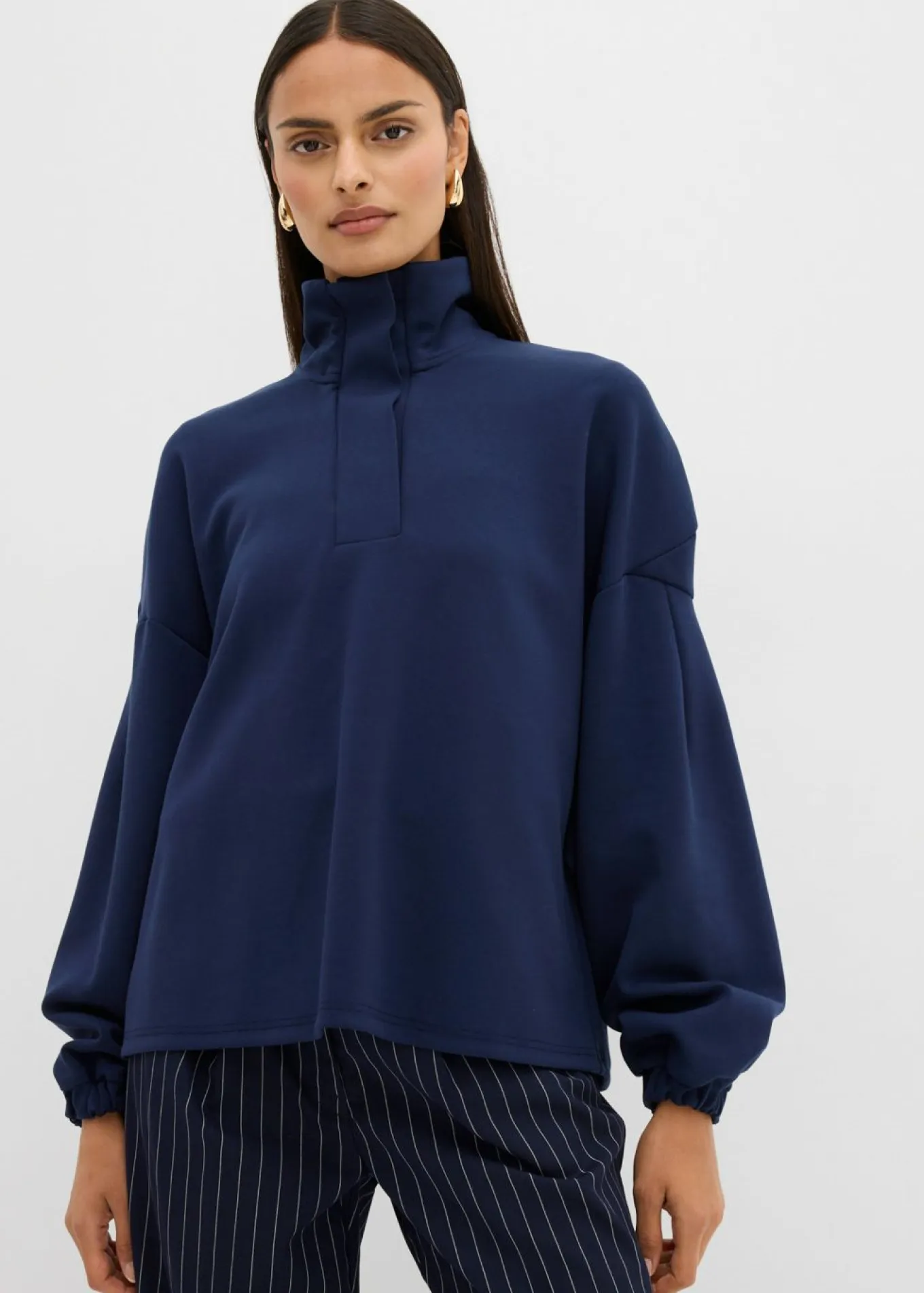 Sudadera holgada de neopreno