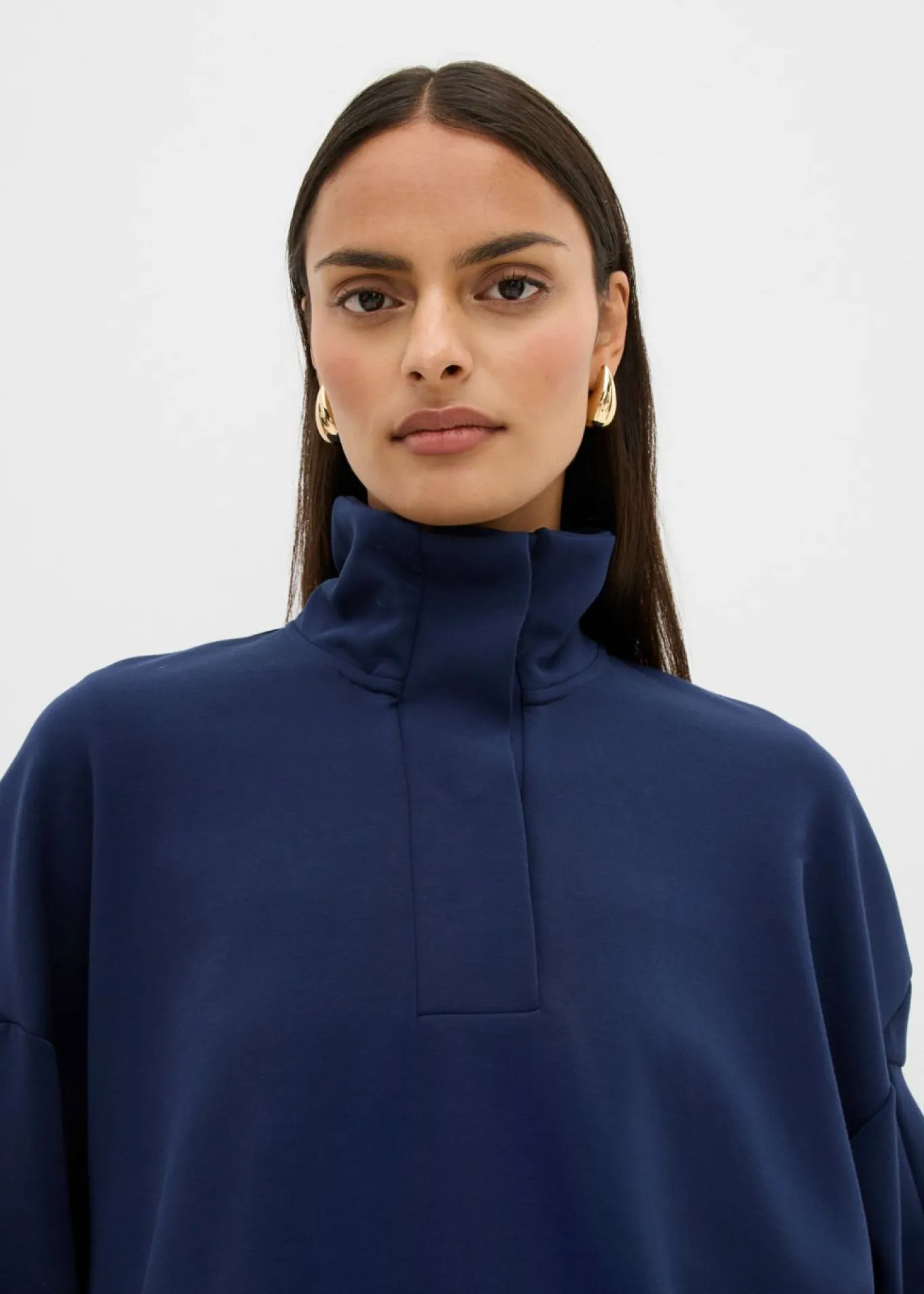 Sudadera holgada de neopreno