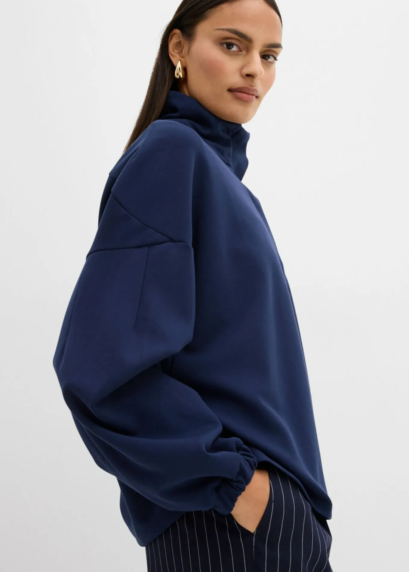 Sudadera holgada de neopreno