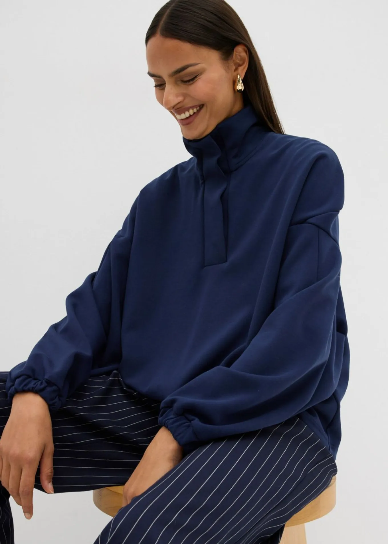 Sudadera holgada de neopreno