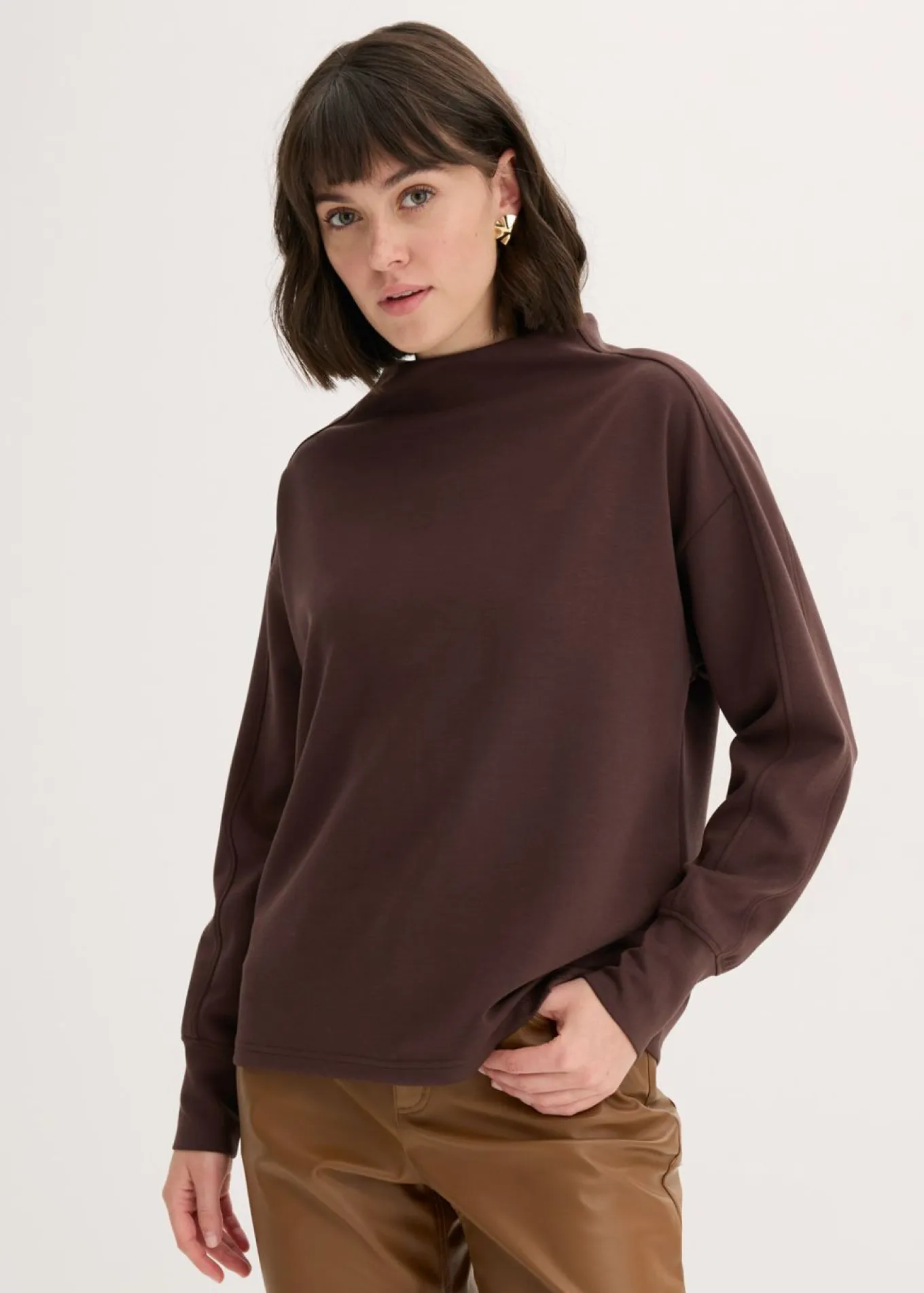 Sudadera holgada de neopreno suave