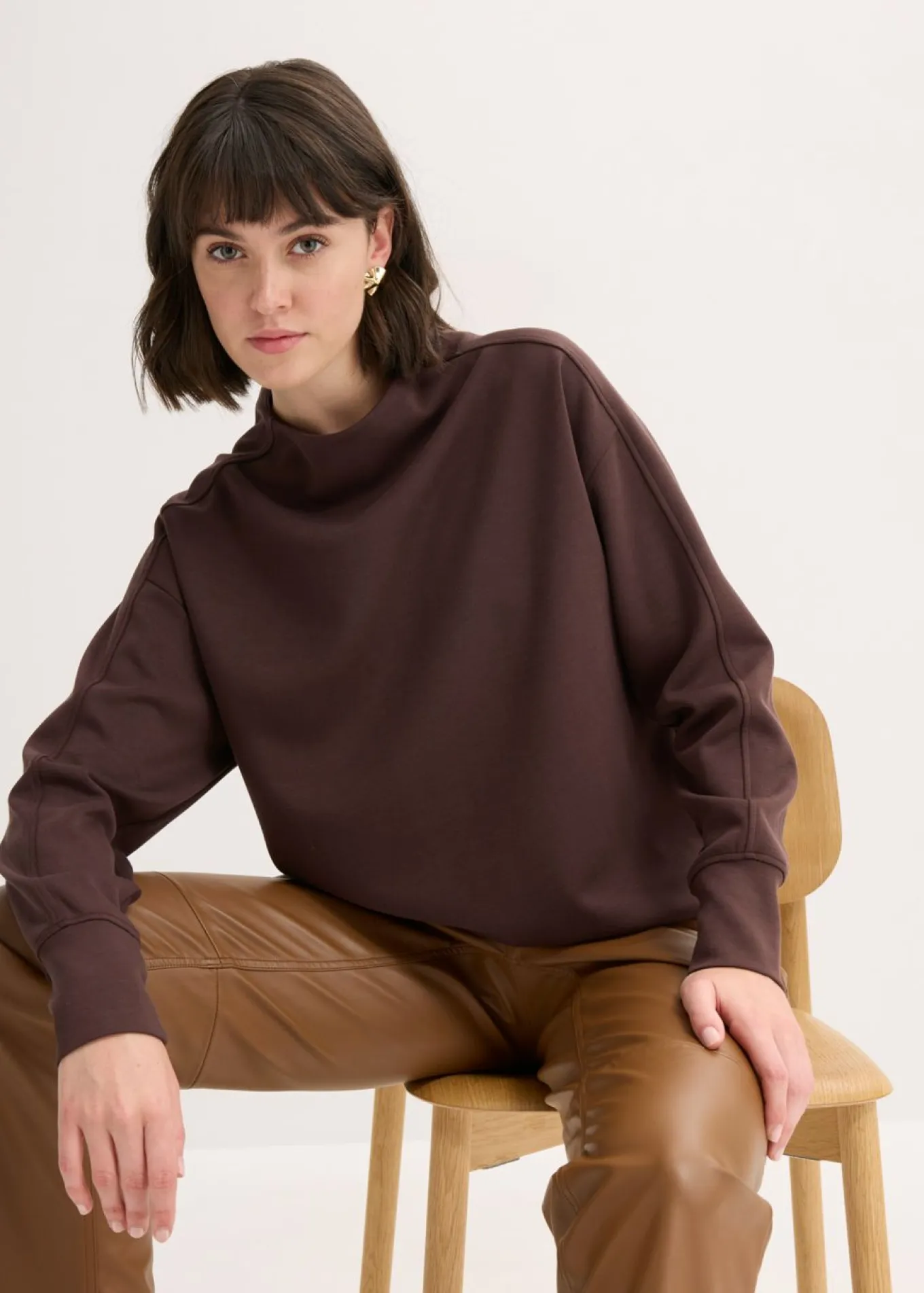 Sudadera holgada de neopreno suave