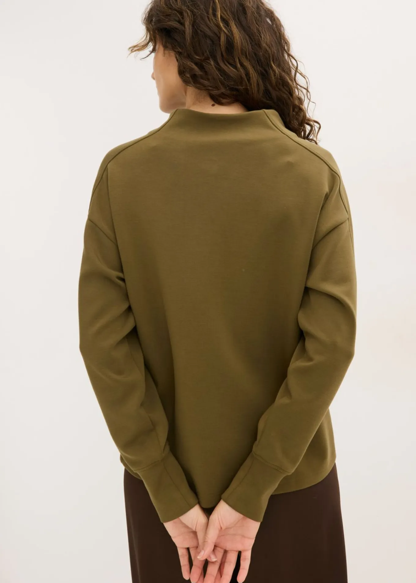 Sudadera holgada de neopreno suave