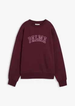 Sudadera holgada en mezcla de algodón