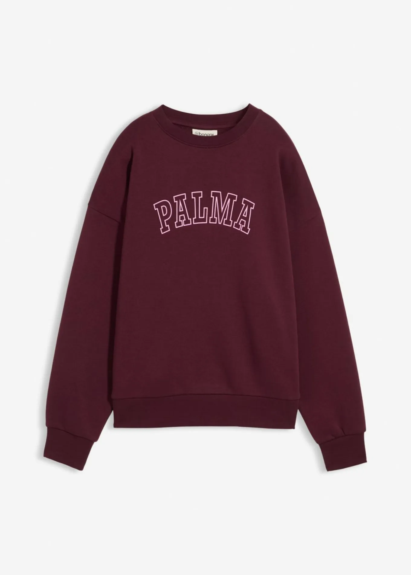 Sudadera holgada en mezcla de algodón