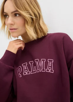 Sudadera holgada en mezcla de algodón