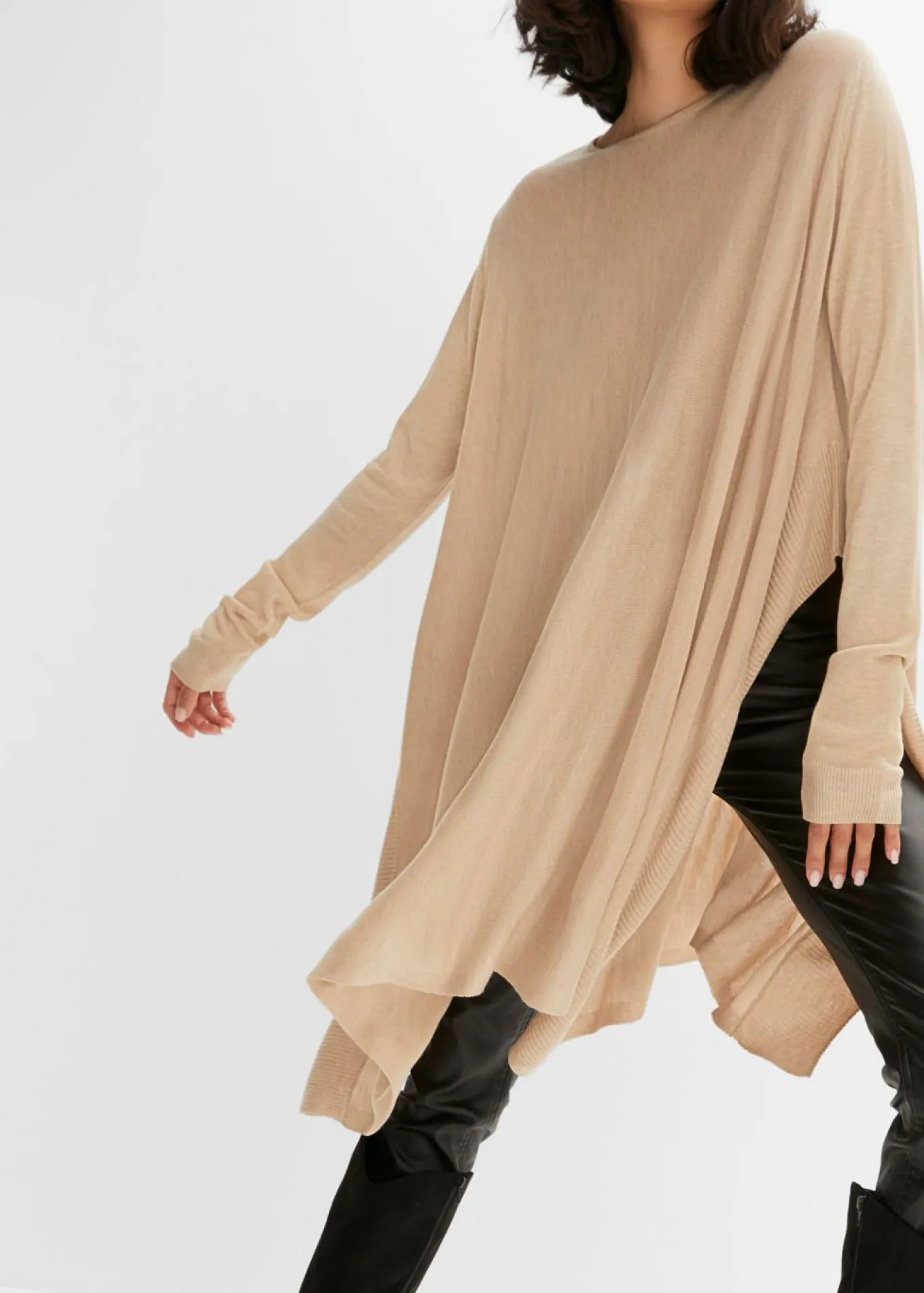 Sudadera larga