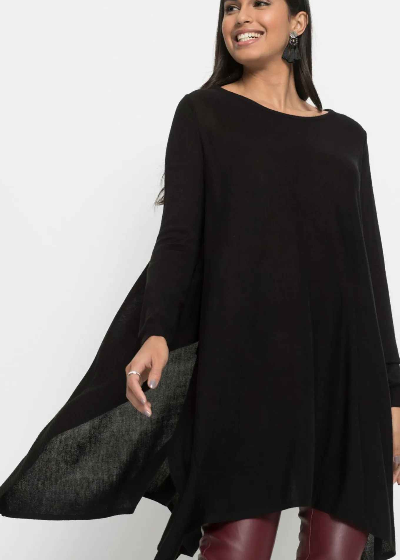 Sudadera larga