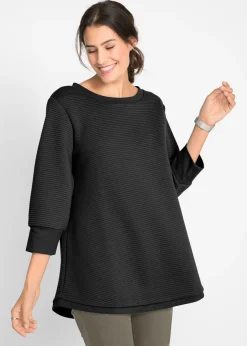 Sudadera larga con viscosa