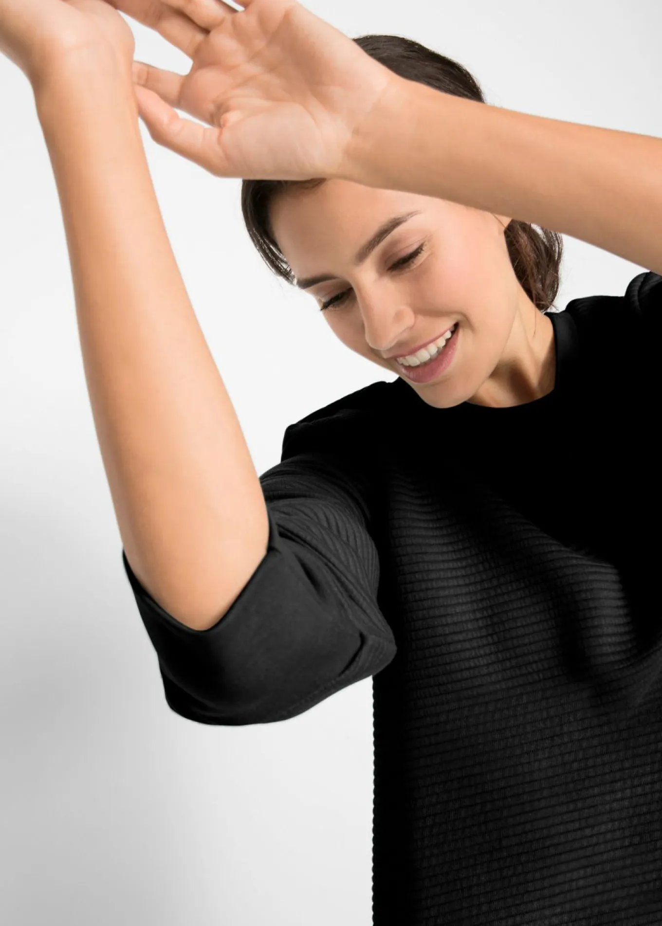 Sudadera larga con viscosa