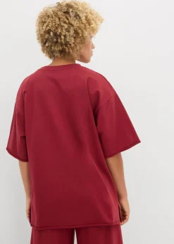 Sudadera larga de algodón puro