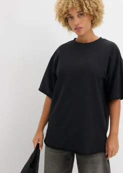 Sudadera larga de algodón puro