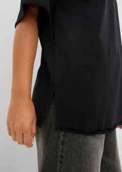 Sudadera larga de algodón puro