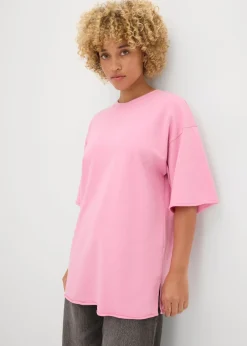 Sudadera larga de algodón puro
