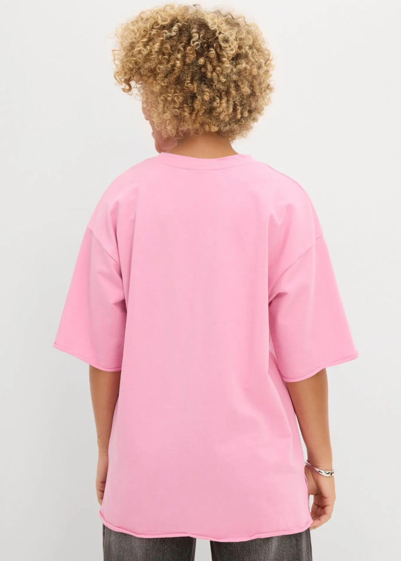 Sudadera larga de algodón puro