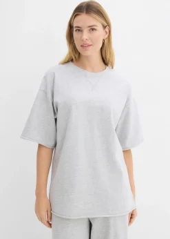 Sudadera larga de algodón puro