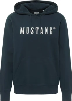 Sudadera Mustang Bronson de algodón ecológico puro con capucha