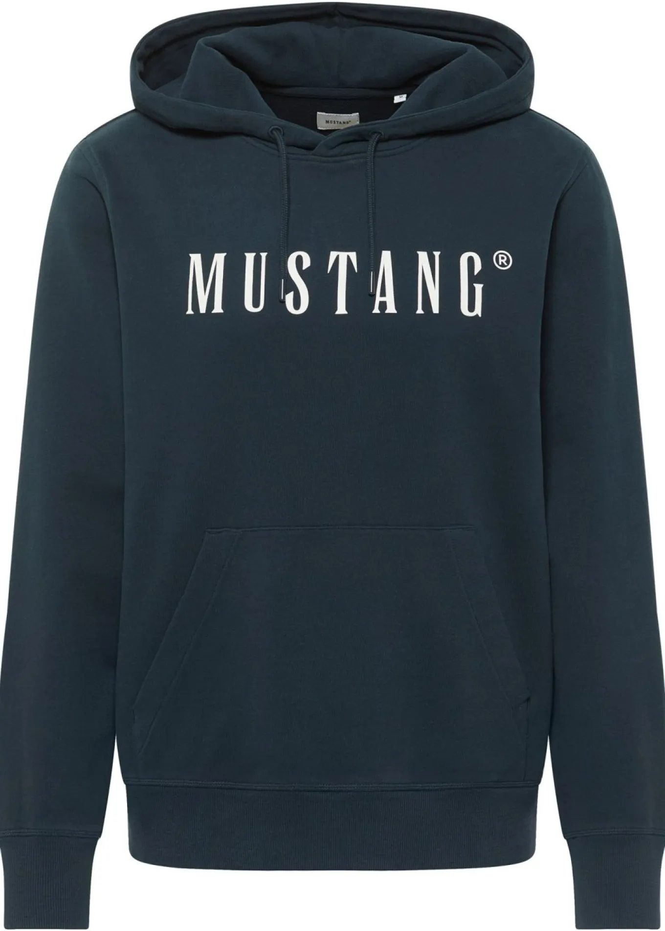 Sudadera Mustang Bronson de algodón ecológico puro con capucha