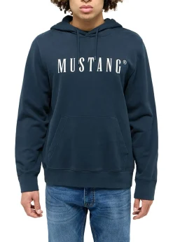 Sudadera Mustang Bronson de algodón ecológico puro con capucha