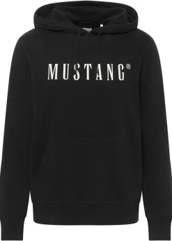 Sudadera Mustang Bronson de algodón ecológico puro con capucha