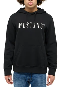 Sudadera Mustang Bronson de algodón ecológico puro con capucha