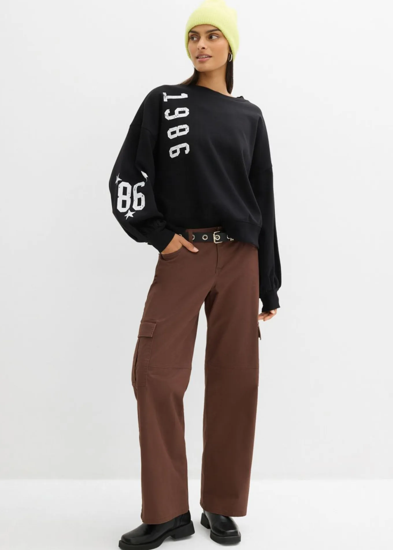 Sudadera oversize de algodón orgánico