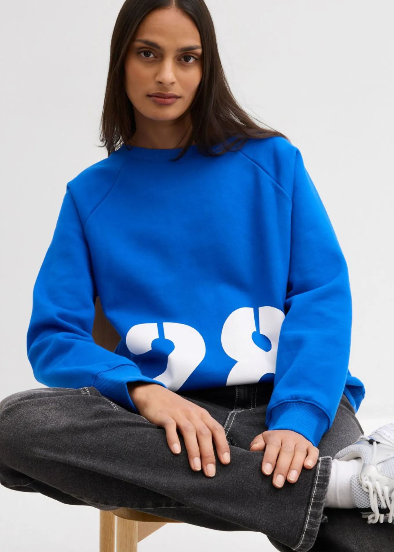 Sudadera oversize de algodón orgánico