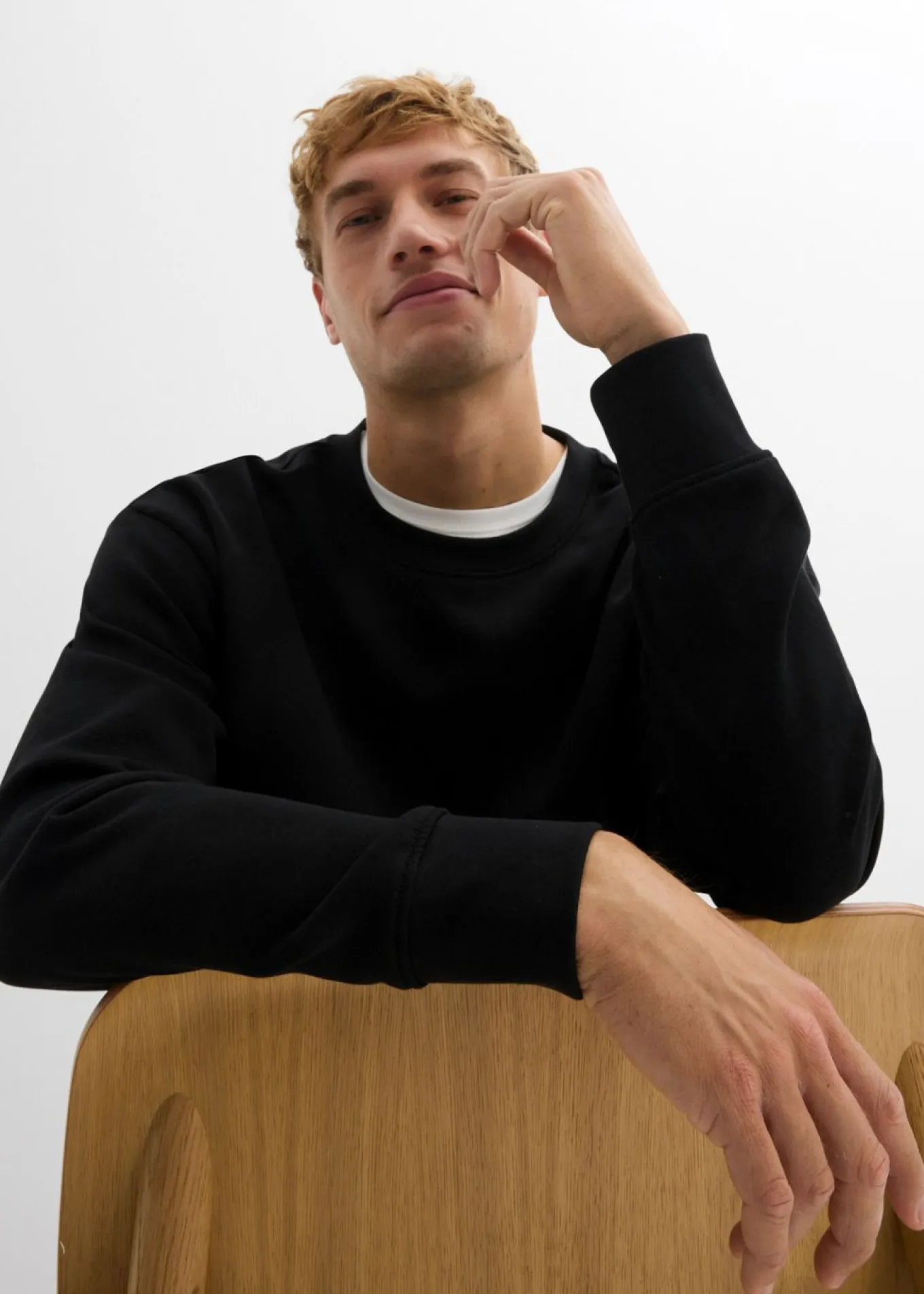 Sudadera oversize de algodón orgánico