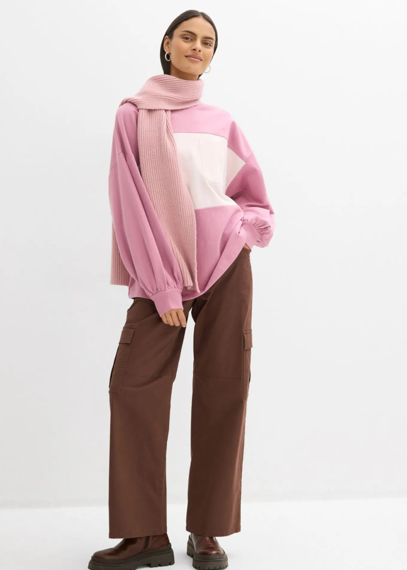 Sudadera oversize de algodón orgánico