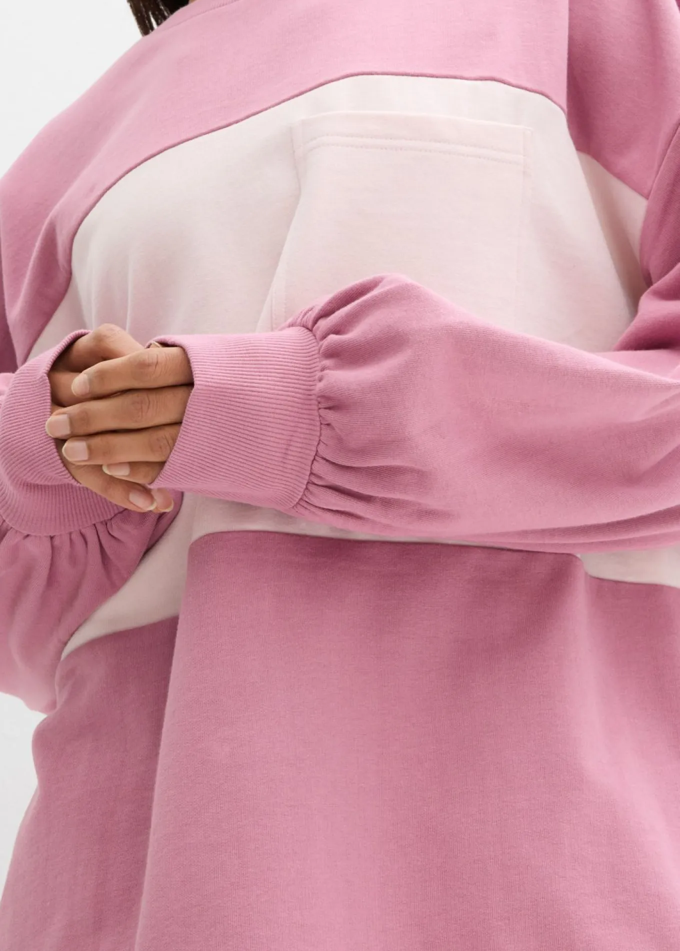 Sudadera oversize de algodón orgánico