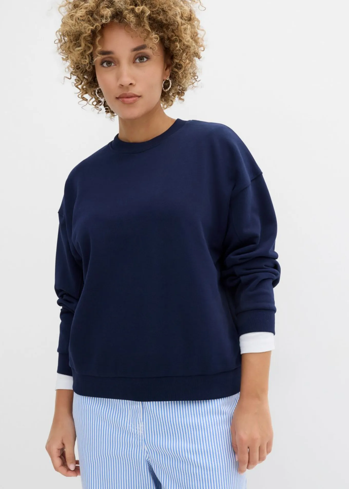 Sudadera oversize de algodón orgánico