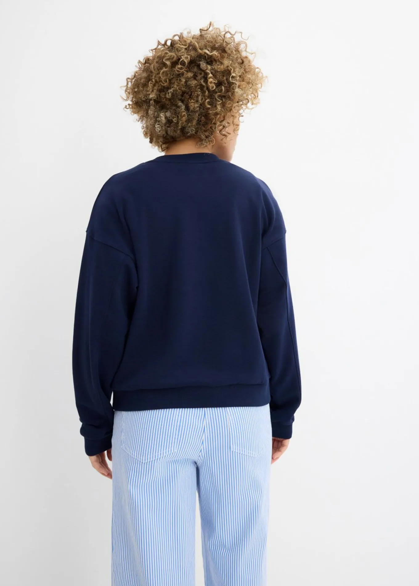Sudadera oversize de algodón orgánico