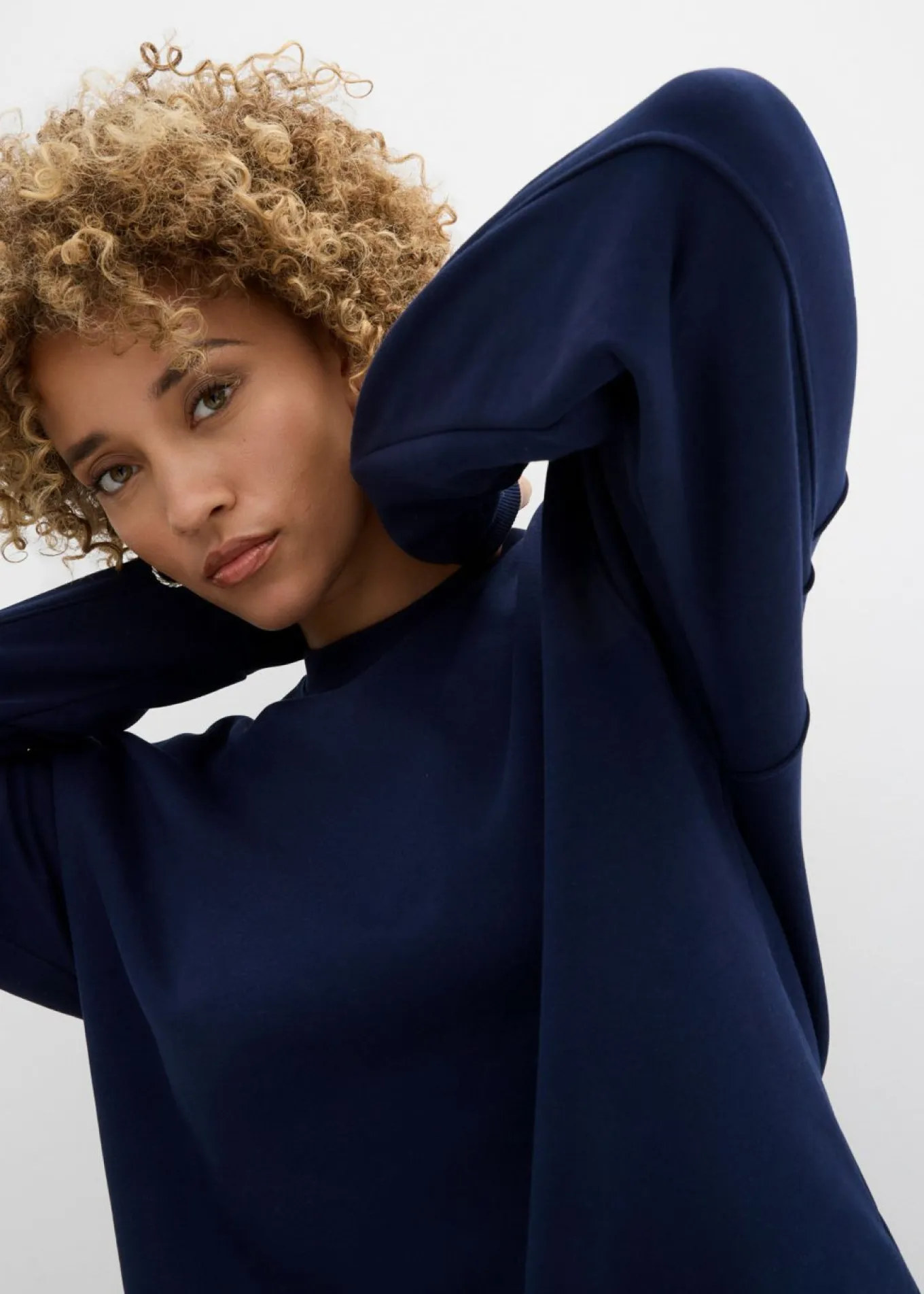 Sudadera oversize de algodón orgánico