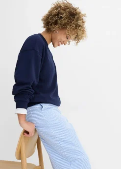 Sudadera oversize de algodón orgánico