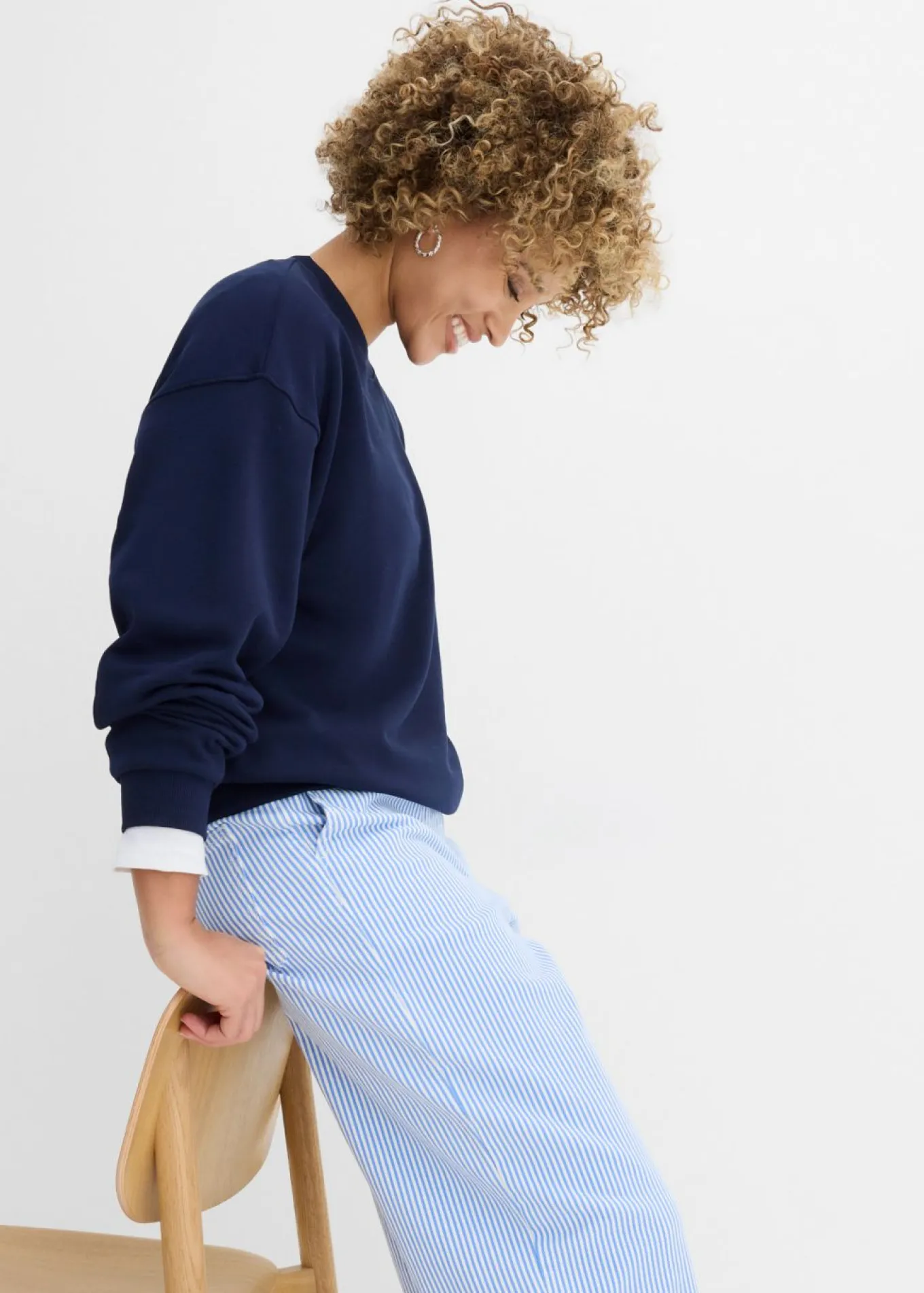 Sudadera oversize de algodón orgánico