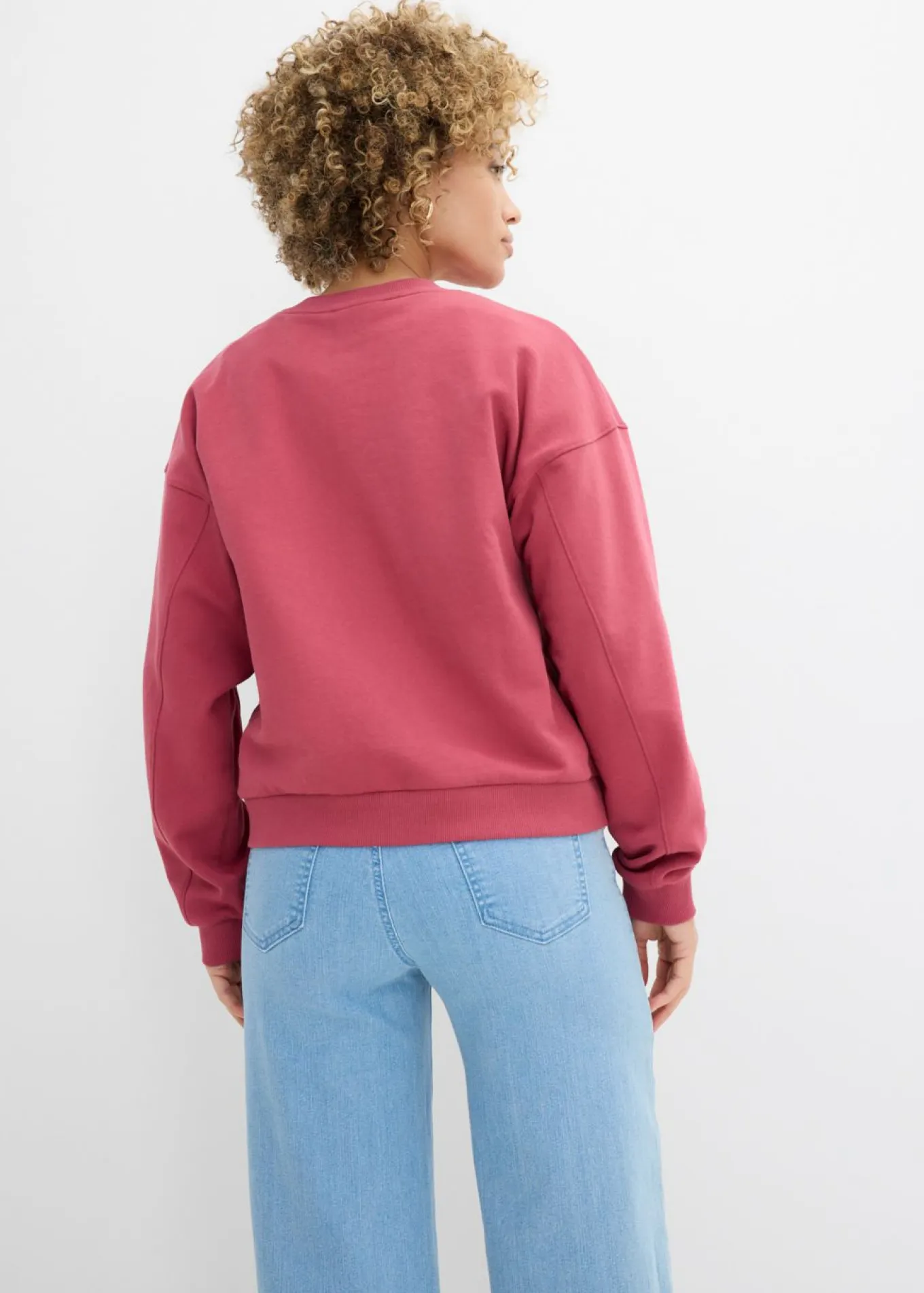Sudadera oversize de algodón orgánico