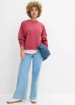 Sudadera oversize de algodón orgánico