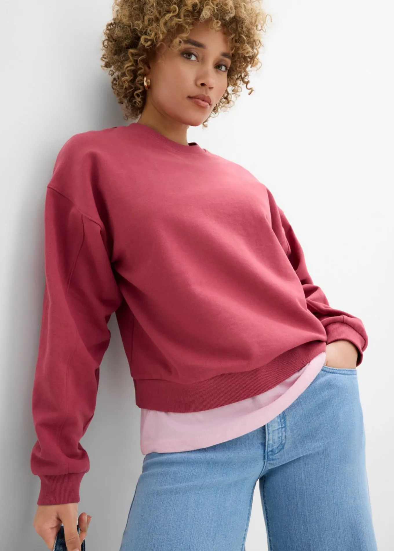 Sudadera oversize de algodón orgánico