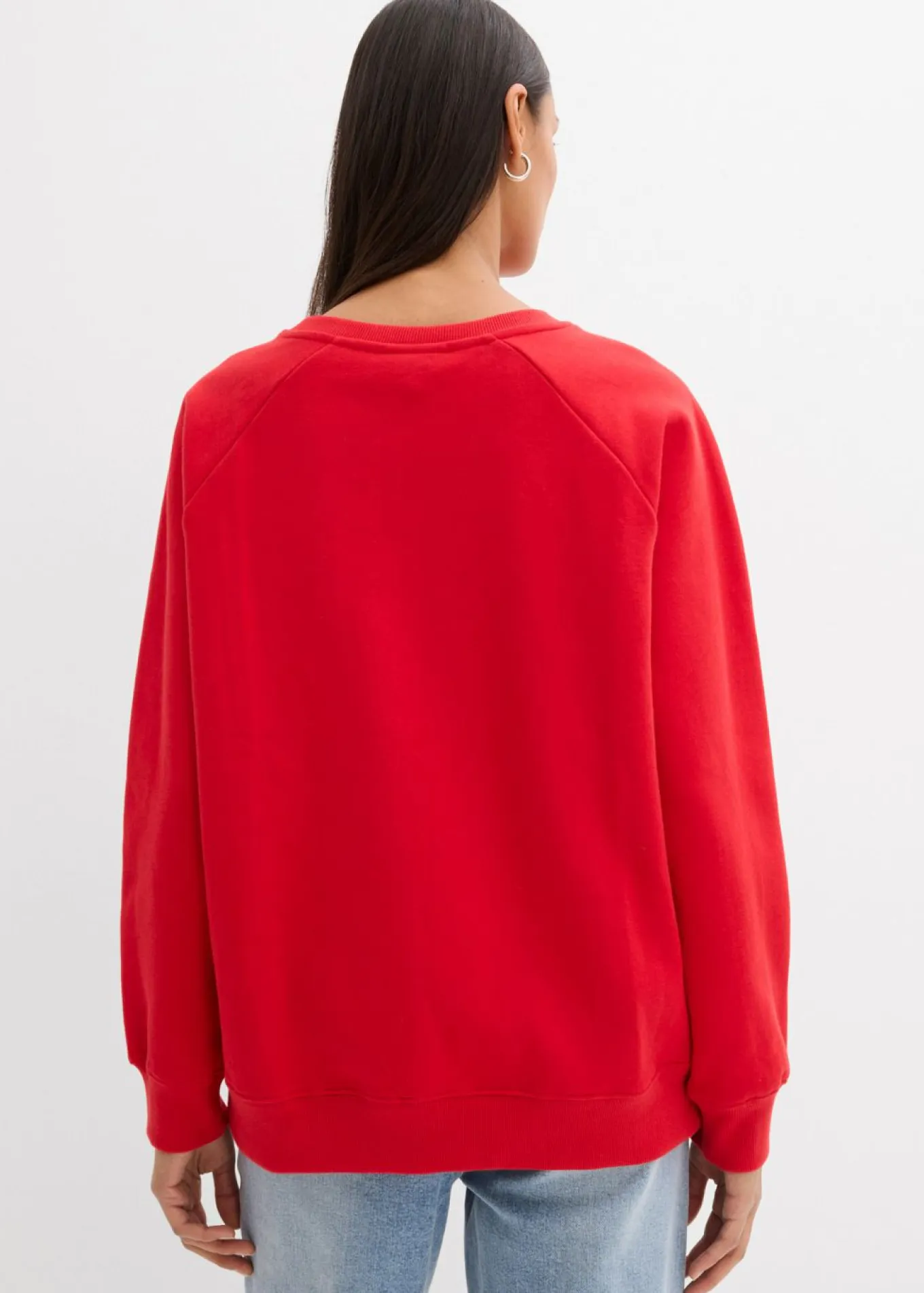 Sudadera oversize de algodón orgánico