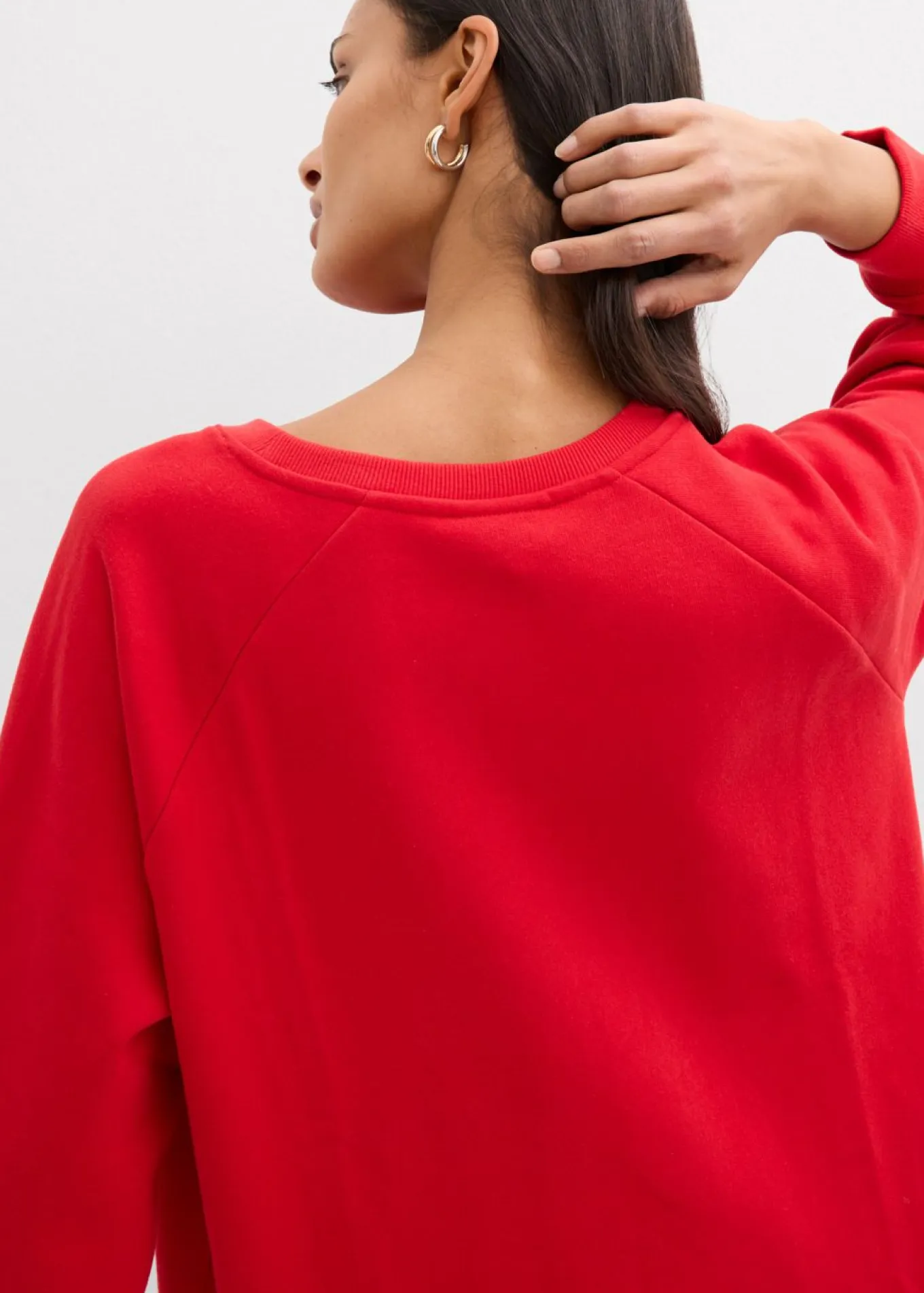 Sudadera oversize de algodón orgánico