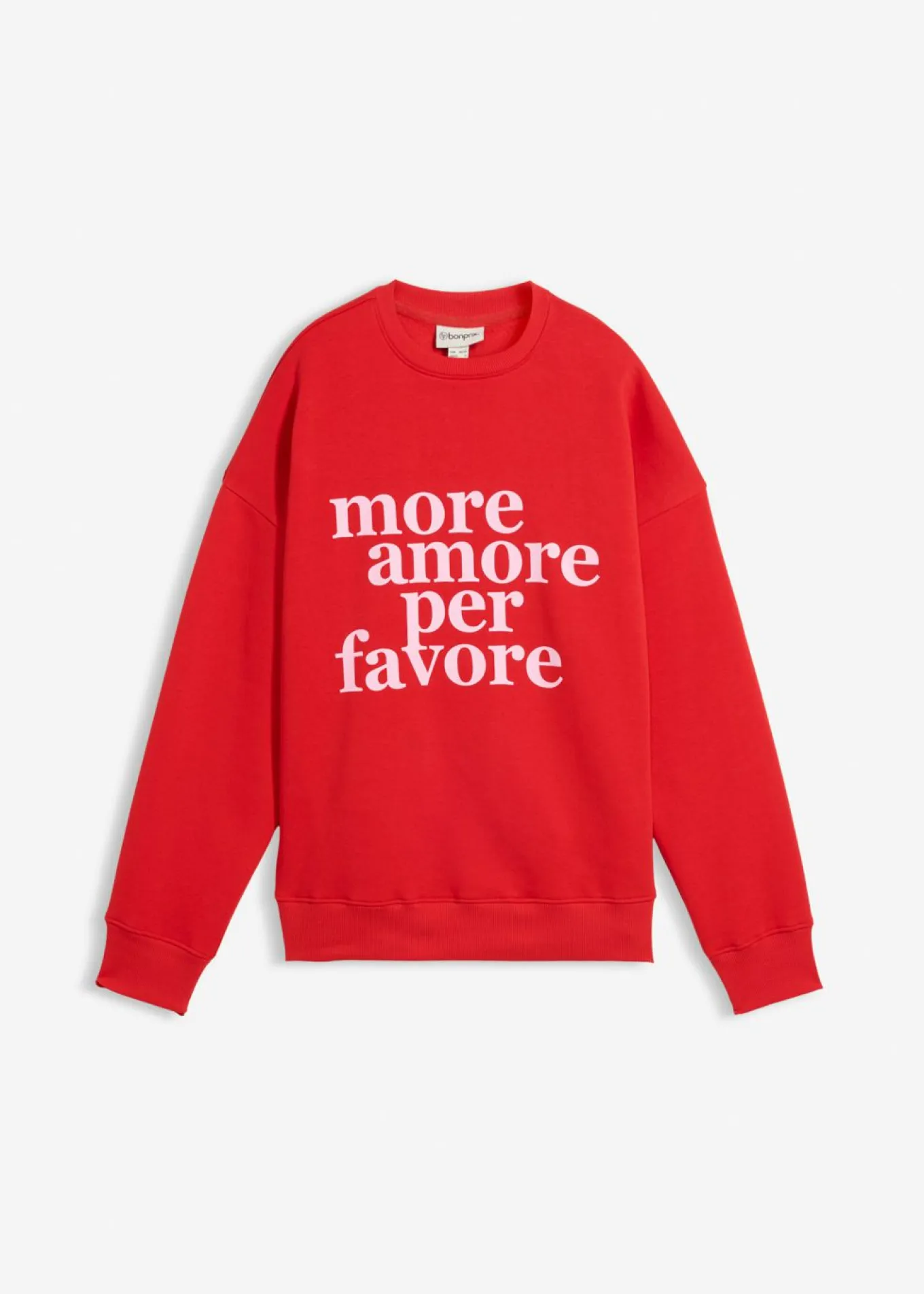 Sudadera oversize de mezcla de algodón