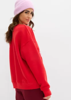Sudadera oversize de mezcla de algodón